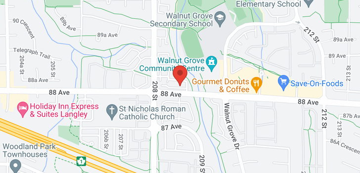map of 6 20875 88 AVENUE
